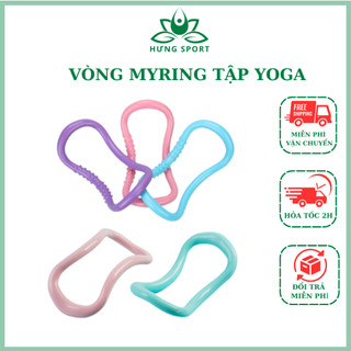 Vòng Yoga Myring Cao Cấp Hỗ Trợ Tập Cổ Vai Lưng Nhựa Cao Cấp Có Gai Massage Rèn Luyện Cơ Thể