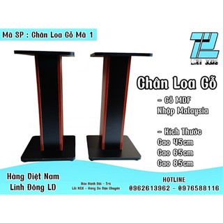 - mã 1 - chân loa gỗ cao cấp - chân loa gỗ ép mdf - cắt cnc, bọc vân gỗ-tech