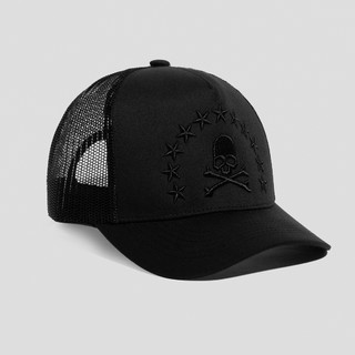 Mũ lưỡi trai màu đen phối lưới nam nữ capman club cm06