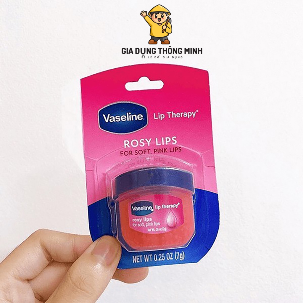 Kem dưỡng môi Vaseline dạng hũ 7gram