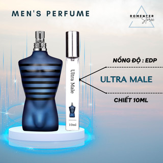Nước Hoa Nam Hito  Ultra Male EDP mùi hương gợi cảm cuốn hút ngọt ngào chiết 10ml - Romenter Store