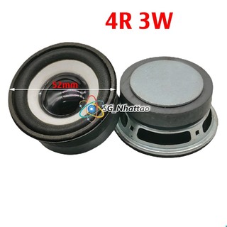 Loa 4r 3w 52mm loại tròn loa 2 inch