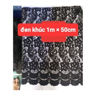 vải ren chỉ bông chân
