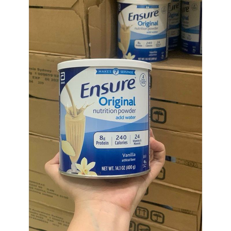 Sữa bột Ensure Mỹ Original Nutrition Powder 400g
