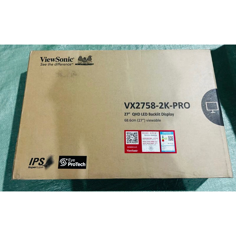 Màn hình VIEWSONIC VX2758-2K-PRO5 27" 2K iPS Super Clear 185Hz 1ms HDR10 Freesynce G-synce (bh 12 tháng) | BigBuy360 - bigbuy360.vn