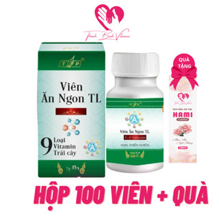 [Kèm Quà] Viên Ăn Ngon TL 100 Viên Chính Hãng, Hỗ Trợ Ăn Ngủ Ngon, Cải Thiện Sức Khoẻ