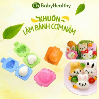 Lẻ 1 cái Khuôn làm cơm bento, làm bánh, trứng cho bé ăn dặm