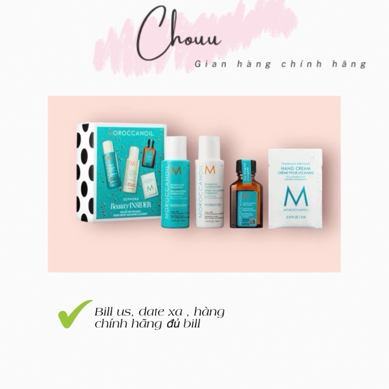 [Bill us] Dưỡng tóc Moroccanol 25ml 15ml 10ml