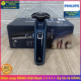Máy cạo râu khô và ướt Philips S5880 đầu cạo linh hoạt 360 độ, tích hợp đầu tỉa tóc mai, bảo hành 24 tháng