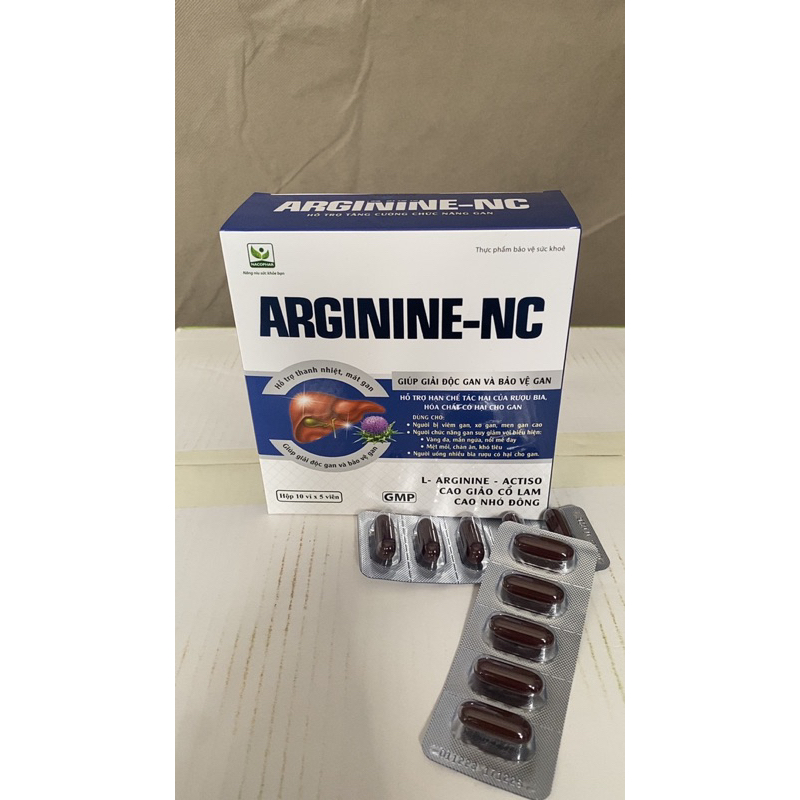 Hỗ trợ tăng cường chức năng gan ARGININE-NC