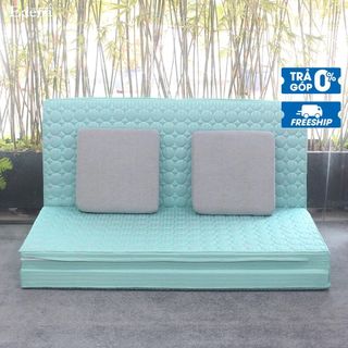 Nệm chần gòn ( gấp 3) Edena, độ dày 10cm, 15cm, 20cm