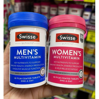 Multivitamin Swisse Men Women 60 viên - vitamin tổng hợp Nam/Nữ