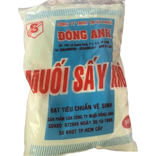 Muối ăn sấy tinh / i ốt gói 500g