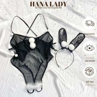 Đồ ngủ cosplay thỏ bodyuit gợi cảm quyến rũ CP274