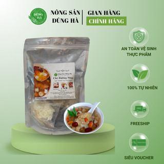 [Tặng Tuyết Yến] Chè Dưỡng Nhan Dũng Hà set nguyên liệu 13 vị 25 - 30 chén