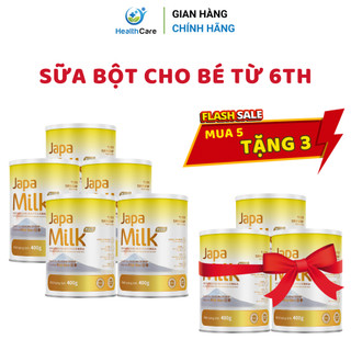 Sữa Bột Cho Bé Japa Milk Plus - Sữa Tăng Cân Cho Bé, Hỗ Trợ Tiêu Hóa Và Miễn Dịch - Combo Ưu Đãi