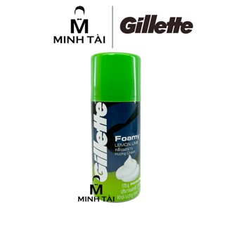  Bọt cạo râu hương chanh Gillette Foamy Lemon Lime Shaving Foam 