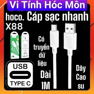 Cáp sạc nhanh 3.0a hoco x88