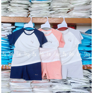 Bộ cộc tay sợi tre luxry size từ 3-6m đến 3-4y