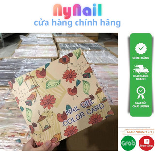 Sổ trưng bày mẫu móng, trưng bàysơn màu 120 móng