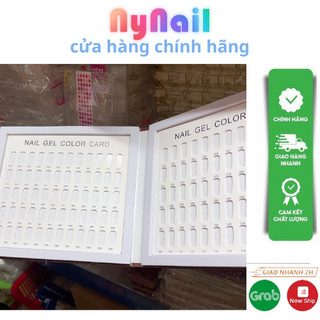 Sổ trưng bày mẫu móng, trưng bàysơn màu 120 móng