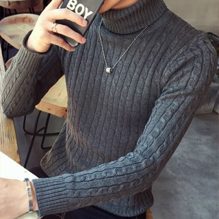 Áo Len Nam Cổ Lọ Dài Tay Cao Cấp Áo Ấm Cổ Lọ Vặn Thừng Đẹp Phong Cách Boy Phố Trẻ Trung Hàn Quốc Mẫu Mới Thu Đông