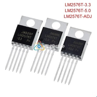 IC Nguồn LM2576T LM2576S 3.3V 5V 12V ADJ tùy chọn