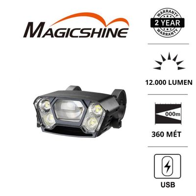 Đèn xe đạp MAGICSHINE MONTEER 12000 độ sáng 12000 lumen pin 10000mAh USB-C Powerbank