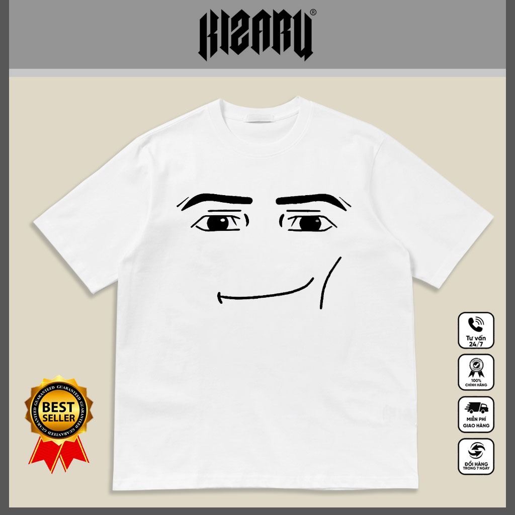 Áo Thun in hình Roblox face meme cực chất | KIZARU STORE