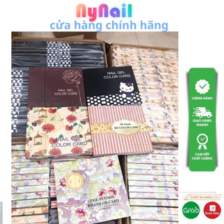 Sổ trưng bày mẫu móng, trưng bàysơn màu 120 móng