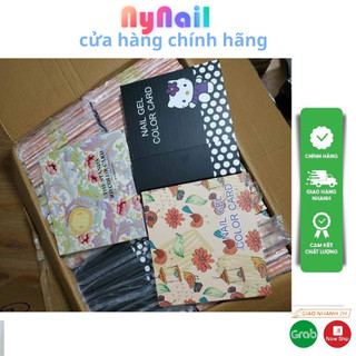 Sổ trưng bày mẫu móng, trưng bàysơn màu 120 móng