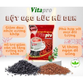 BỘT GẠO LỨC MÈ ĐEN VITAPRO ( KHÔNG ĐƯỜNG ) - 300GR