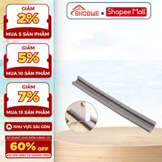 Thanh Xốp Chăn Khe Cửa Đa Năng SHODWE , Ngăn Côn Trùn, Gió Mùa, Bụi Bẩn, Giảm Tiếng Ồn