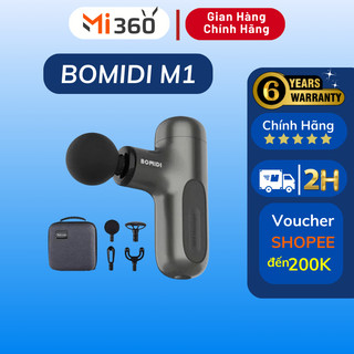 Máy massage cầm tay bomidi m1 - 4 đầu massage - 5 cấp độ
