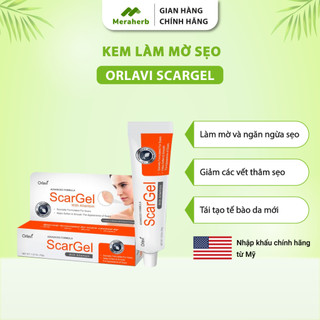 Kem Làm Mờ Sẹo Orlavi ScarGel Giúp Làm Mờ Các Loại Sẹo Phẫu Thuật, Tai Nạn, Mụn, Bỏng