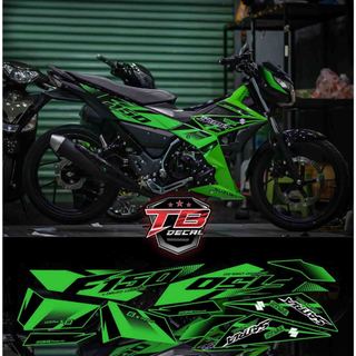 Tem satria - raider mẫu zin msx-327