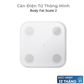 Cân điện tử xiaomi thông minh Smart Scale Gen 2 kết nối Bluetooth Cân đo sức khỏe điện tử