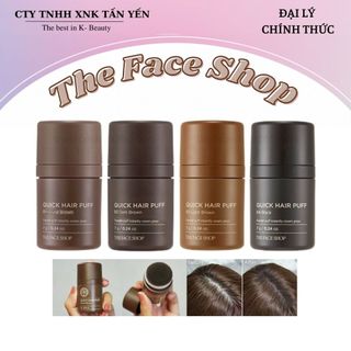 Phấn che khuyết điểm tóc - che hói tóc tfs the face shop quick hair puff 7g
