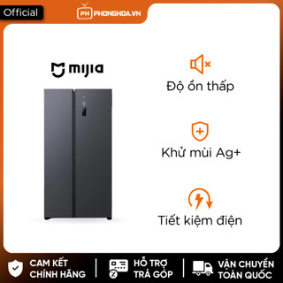 Tủ lạnh 2 cánh Xiaomi Inventer Mijia 610L – 20 ngăn chứa, độ ồn thấp
