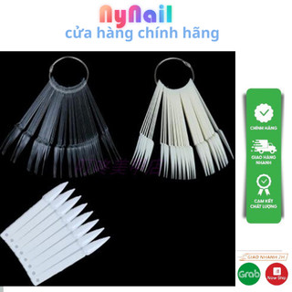 Móng que nhọn tập sơn - móng tập mẫu nail 1 bịch 50 que