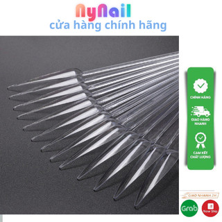 Móng que nhọn tập sơn - móng tập mẫu nail 1 bịch 50 que