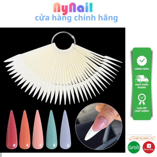Móng que nhọn tập sơn - móng tập mẫu nail 1 bịch 50 que