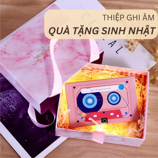 Thiệp ghi âm, thẻ ghi âm giọng nói, thiệp sinh nhật ghi âm lời chúc sáng tạo, làm quà tặng sinh nhật