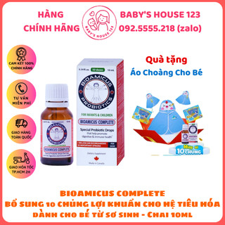 Men Vi Sinh 10 chủng Bioamicus Complete