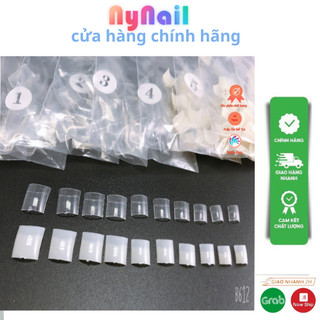 Móng nối chân chuẩn phom ( bịch 500 móng đủ size)