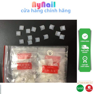 Móng nối chân chuẩn phom ( bịch 500 móng đủ size)
