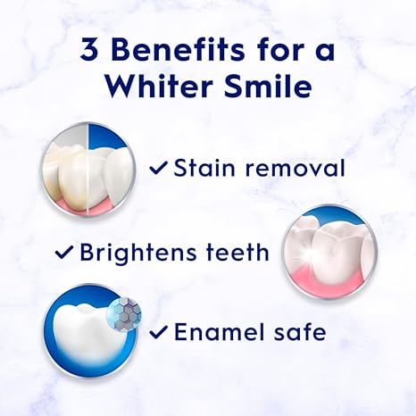 Kem Đánh Răng Giúp Làm Sạch Răng Và Trắng Răng Crest 3D White Advanced Luminous Mint 104g