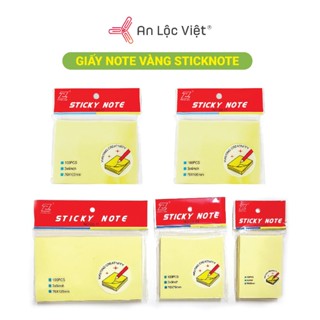 [RẺ NHẤT SÀN] Combo 3 xấp (1 xấp =100 tờ) Giấy Ghi Nhớ Giấy Note Vàng Kami Nhiều Kích Thước 3x2/3x3/3x4