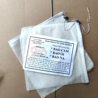 Bộ 100 túi bọc trái cây  kích thước 19*18cm (ổi, vú sữa, xoài...)