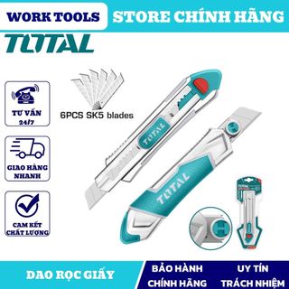 Đồ nghề total dao rọc giấy 100mmx18mm tg5121806